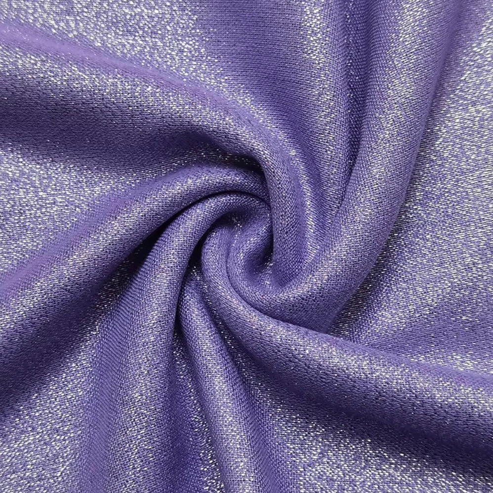Lilac Silver Shimmer Scarf