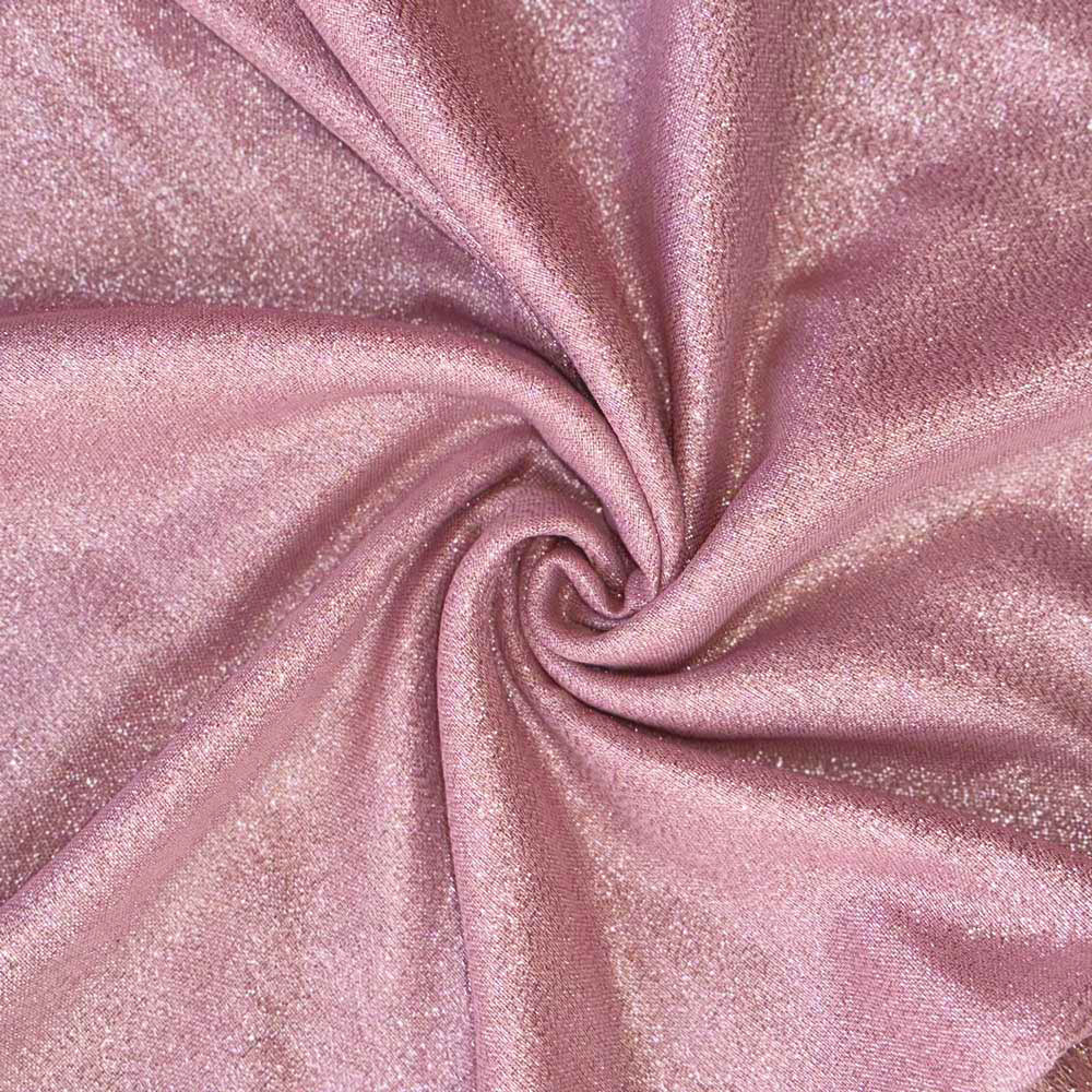 Bubblegum Pink and Silver Shimmer Scarf