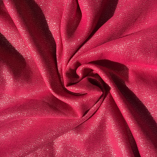 Hot Pink Silver Shimmer Scarf