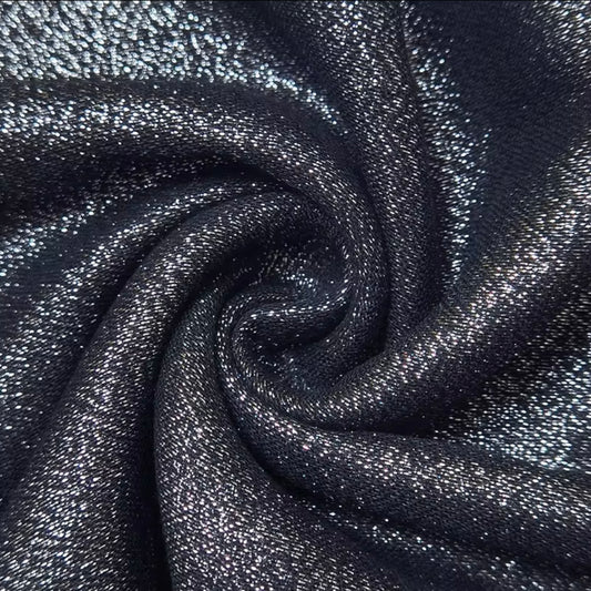 Black Silver Shimmer Scarf