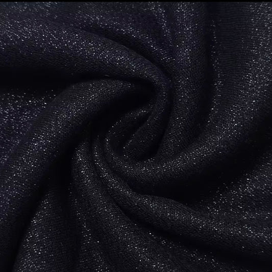 Black Shimmer Scarf