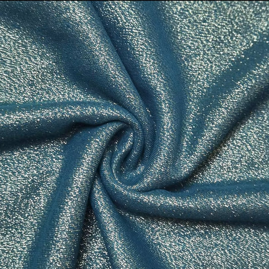 Peacock Gold Shimmer Scarf