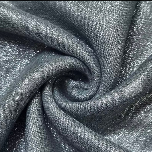 Gunmetal Gray SIlver Shimmer Scarf