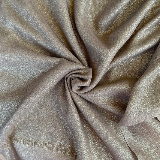 Taupe and Gold Shimmer